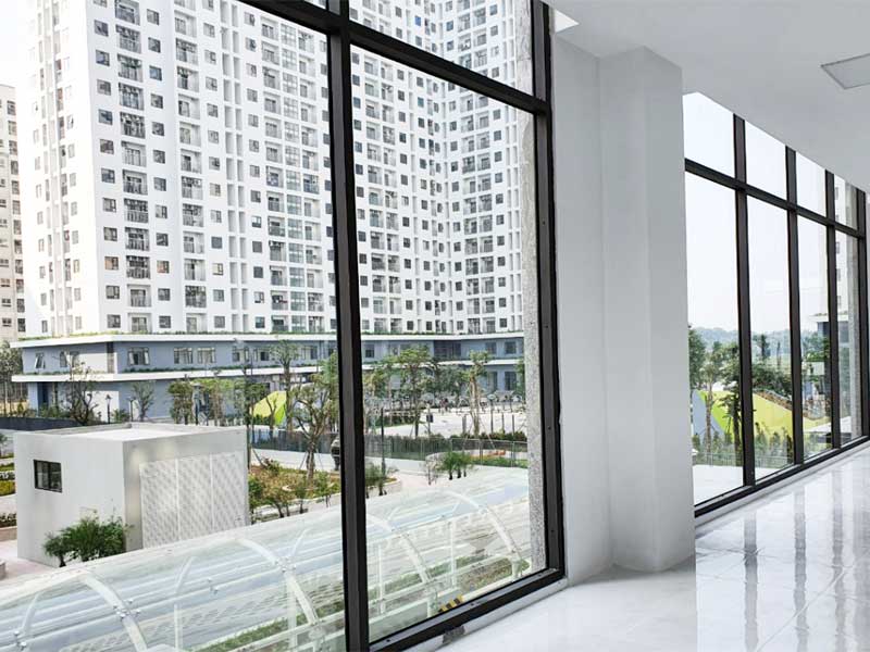 Kính cường lực có thể cắt lắp đặt nhiều vị trí khác nhau