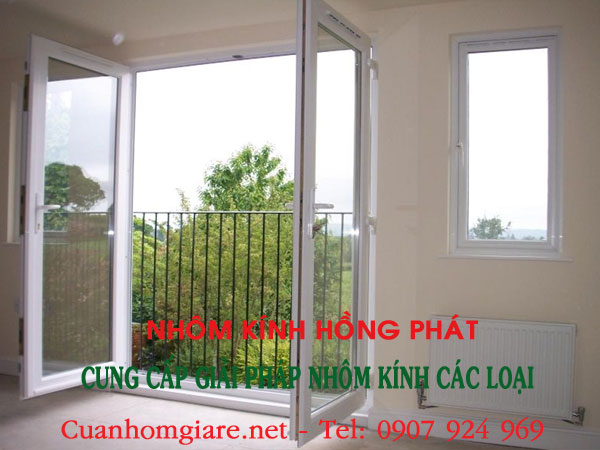 Thi công nhanh 24 giờ: Cửa hàng làm cửa nhôm kính Quận Tân Phú giá rẻ, siêu tốc tại Hồng Phát 2 cua-nhom-kinh-quan-tan-phu